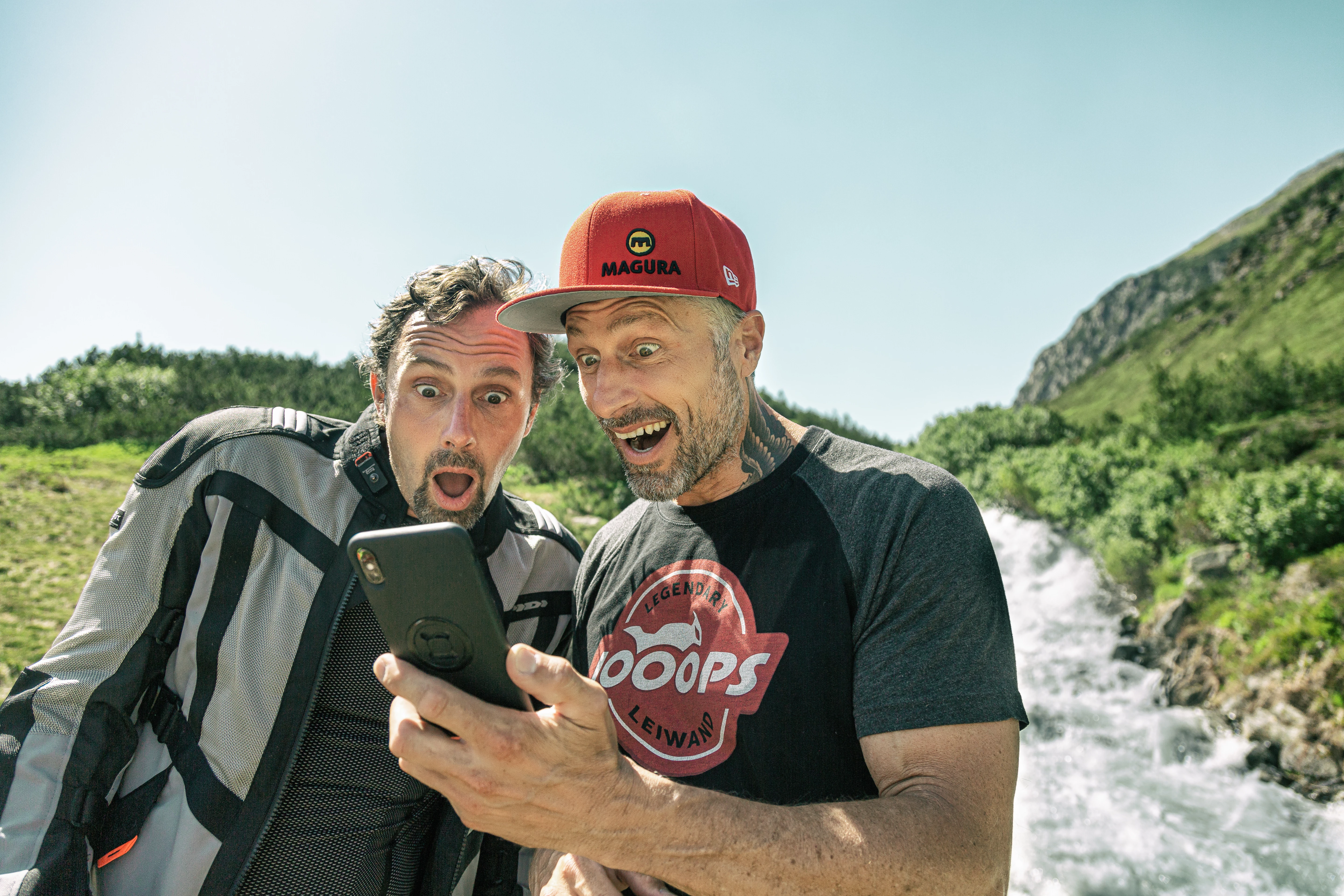 Vauli und Tibor im Markt